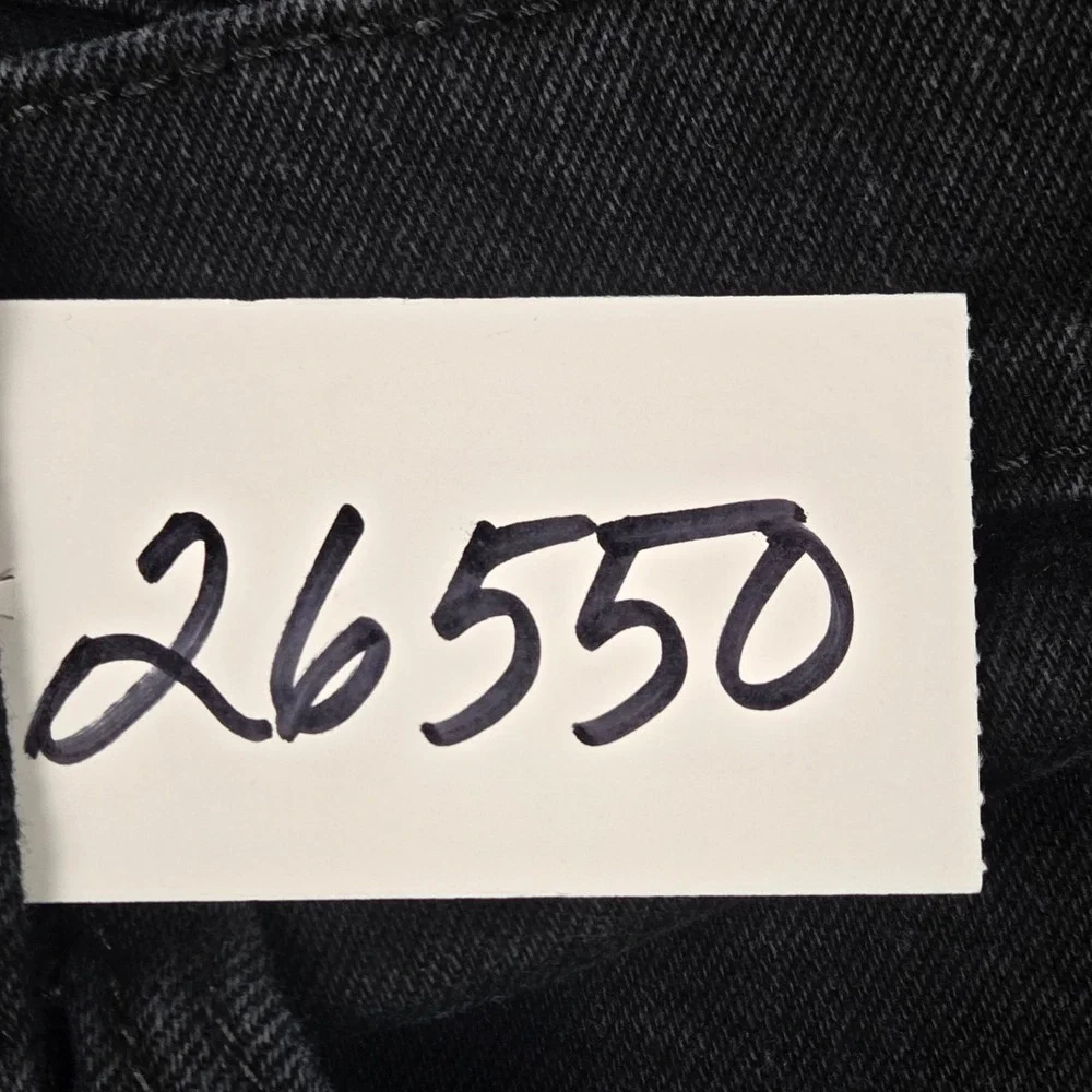 Levis 511 Slim‎ Fit Jeans Mens 34x34 Washed Black Denim Pants 04511-4406